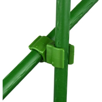 ŁĄCZNIK PRZEGŁUBOWY OBROTOWY 360° DO TYCZEK OGRODOWYCH ZŁĄCZKA 1,1mm 6sztuk