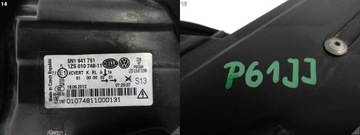 фото thumb №15, Vw tiguan 5n1 рестайлінг 11-16 лампа ксенон + led керована ліва перед європа