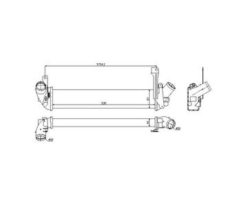 фото thumb №1, Nissan kubistar 03 - 08 интеркулер