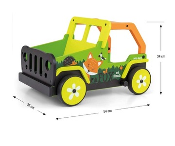 Детские ходунки-толкачи Игрушка с замком на колеса Explorer +12м Milly Mally