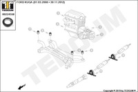 фото thumb №4, Tedgum 00224558 подшипник промежуточный, wał приводной