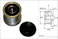 Купити Генератор - зчеплення односторонній ina 535 0036 10, фото thumb