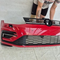 Vw golf 7 vii 5g0 рестайлінг  r-line 16- бампер перед передній 4xpdc spr Зі Шроту, фото thumb