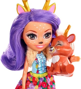 ENCHANTIMALS DANESSA DEER DOLL + ОЛЕНЬ