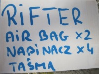 фото thumb №7, Подушка подушка руль натяжитель шлейф ремни peugeot rifter