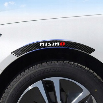 4 наклейки на боковые колеса Nissan Nismo