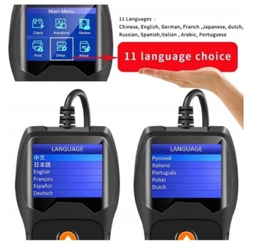 ТЕСТЕР АККУМУЛЯТОРА 12 В Konnwei KW600
