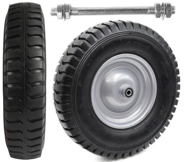 КОЛЕСО Колесо тачки 4.80/4.00-8 STRONG 8PR + ОСЬ