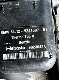 фото thumb №16, 11 bmw x5 e70 webasto підігрів стояночний бензин 9241687