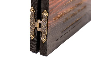ПЕРСОНАЛИЗИРОВАННАЯ КНИГА С ДЕРЕВЯННЫМ ЭКРАНОМ GAME MASTER