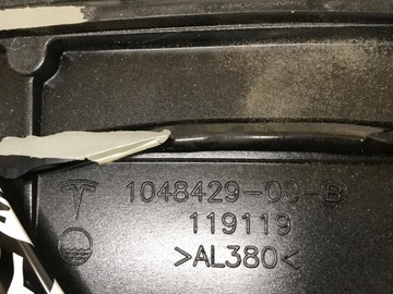 фото thumb №12, Tesla модель x спойлер спойлер кришки зад 1048429-00-b