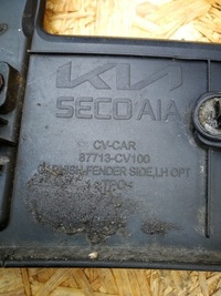 фото thumb №15, Kia ev6 2022- планка крыльев левый перед 87713-cv100