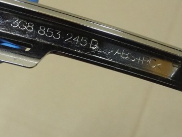 фото thumb №15, Планка хром бампера передньої vw arteon 3g8853245d