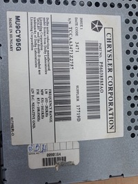 фото thumb №8, Корпус замка зажигания защита chrysler оригинальный номер pt cruiser 2001 2.2 crd