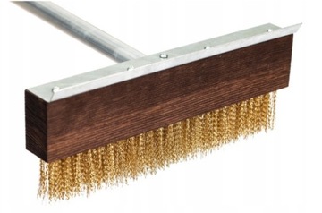 SZCZOTKA DO PIECA PIZZY L-250X1480 CHLEBOWEGO MOSIĘŻNA SZTYL ALUMINIOWY