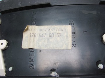 фото thumb №6, Mercedes w126 560 v8 спідометр  w милях