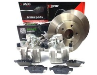 фото thumb №1, 2 суппорты задняя тормозные диски тормозные колодки ford cmax focus ii mk2