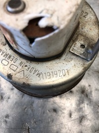 фото thumb №7, Манометр часы vw тип 3 311919201