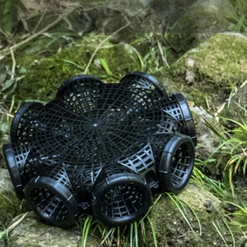 Рыболовная клетка с 8 отверстиями для наживки Mesh Cage Loach Cage Dip Cage