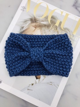 Opaska Handmade Niebieska* Różne Kolory #Hit#