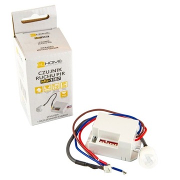 ДАТЧИК ДВИЖЕНИЯ СУМЕРКИ С ВНЕШНИМ ДАТЧИКОМ 360° для LED PIR 230V MINI