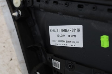 фото thumb №12, Сидіння диван обшивки засіб салон renault megane iv 17r hb
