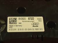 фото thumb №10, Audi s3 8v спидометр sport 8v0920872d