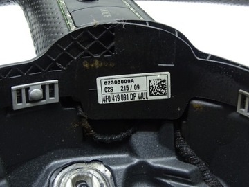 фото thumb №10, Кермо шкіра стьобана пелюстки мульті audi a6 c6 рестайлінг s-line 4f0419091dp