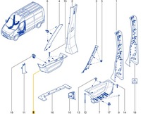 фото thumb №14, Подножка внутренний правый renault master iii lift 769510005r