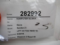 фото thumb №8, Бортовой компьютер двигателя dacia sandero ii lift 0.9 tce 16-