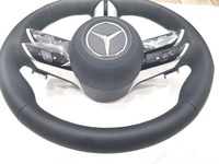 фото thumb №6, Mercedes amg w206 w223 w213 w257 w167 кермо + подушка безпеки чорна нитка