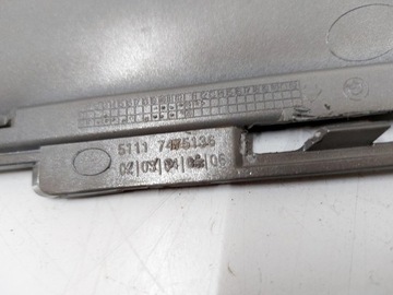 фото thumb №8, Bmw 7 g11 g12 19r. решітка бампера права 7475136