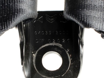 фото thumb №5, Застібка ременів зад peugeot 208 2008 ii ds3 cross