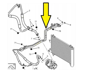 фото thumb №8, Шланг клімат трубка peugeot partner citroen berlingo 02-08 6460sc нове