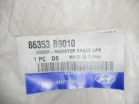 фото thumb №8, Накладка поперечина передний hyundai i10 lift оригинальный номер 86353-b9010