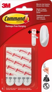 ЗАМЕННЫЕ РЕМНИ COMMAND, СРЕДНИЕ, 9 ШТ.