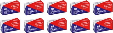 SPINACZE SREBRNE BIUROWE 25mm 1000 SZTUK GRAND