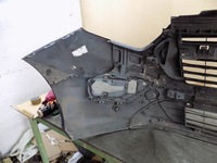 фото thumb №11, Бампер перед ford transit custom jk21 рестайлинг хороший jk21-r17757 решётка радиатора хром