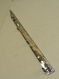 фото thumb №13, Хром накладки дверь renault captur ii 19- молдинг задняя хром правый оригинал