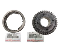 фото thumb №1, Toyota avensis колесо зубчасте przesuwka п'ятого передача коробки коробки передач оригінал