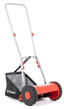FAWORYT TKR300 РУЧНАЯ БАРАБАННАЯ КОСИЛКА С МЕХАНИЧЕСКОЙ КОРЗИНОЙ 30 см