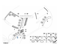 фото thumb №2, Mini оригінальний номер захист підкрилок лівий перед r50 r52 r53 aso