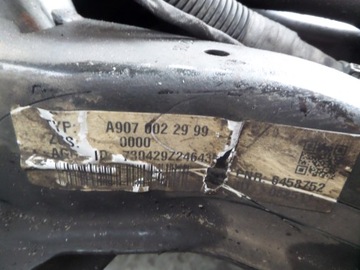 фото thumb №10, Mercedes sprinter w907 візок підрамник підвішування поворотна опора перед a9070022999