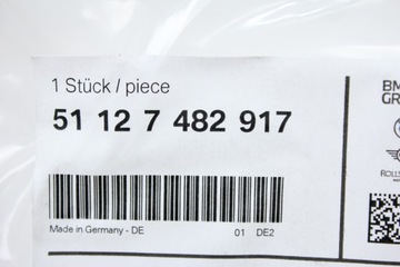 фото thumb №3, Заглушка фаркоп бампера зад bmw i3 i01 lci 7482917