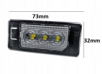 Подсветка номерного знака BMW F10 F11 F07 GT