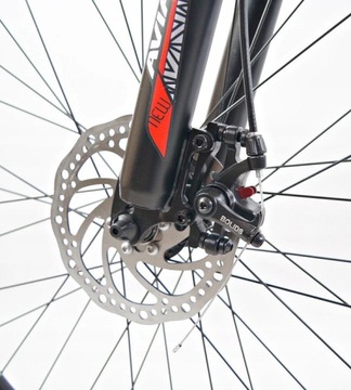 ГОРНЫЙ ВЕЛОСИПЕД 27.5 SHIMANO ALU, ПОДВЕСКА 2XДИСКОВ