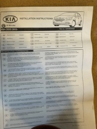 фото thumb №5, Kia ceed sport wagon накладки декоративные порог j.nowe a2450ade00