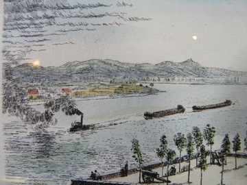 КАРТИНА, ГРАВЕТ В РАМКЕ