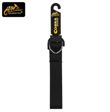 Ремень HELIKON COBRA D-RING FX45, черный, 120 см