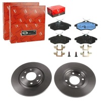 фото thumb №1, Trw гальмівні диски+ гальмівні колодки перед citroen c2 c3 i 2002-